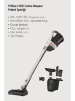 Miele Triflex HX2 Lotus Beyazı - Şarjlı Dik Süpürge - Görsel 6